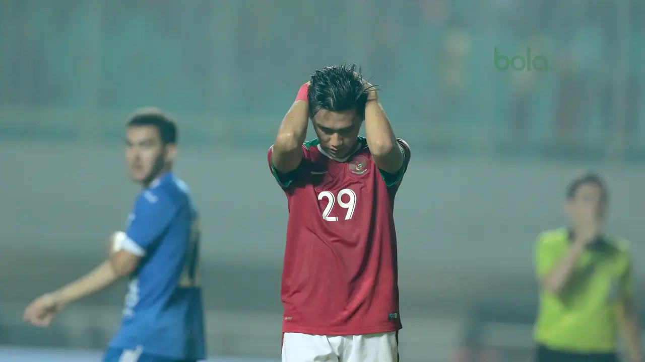 PSSI Anniversary Cup 2018, Timnas Indonesia U-23, Uzbekistan U-23, Bola.com