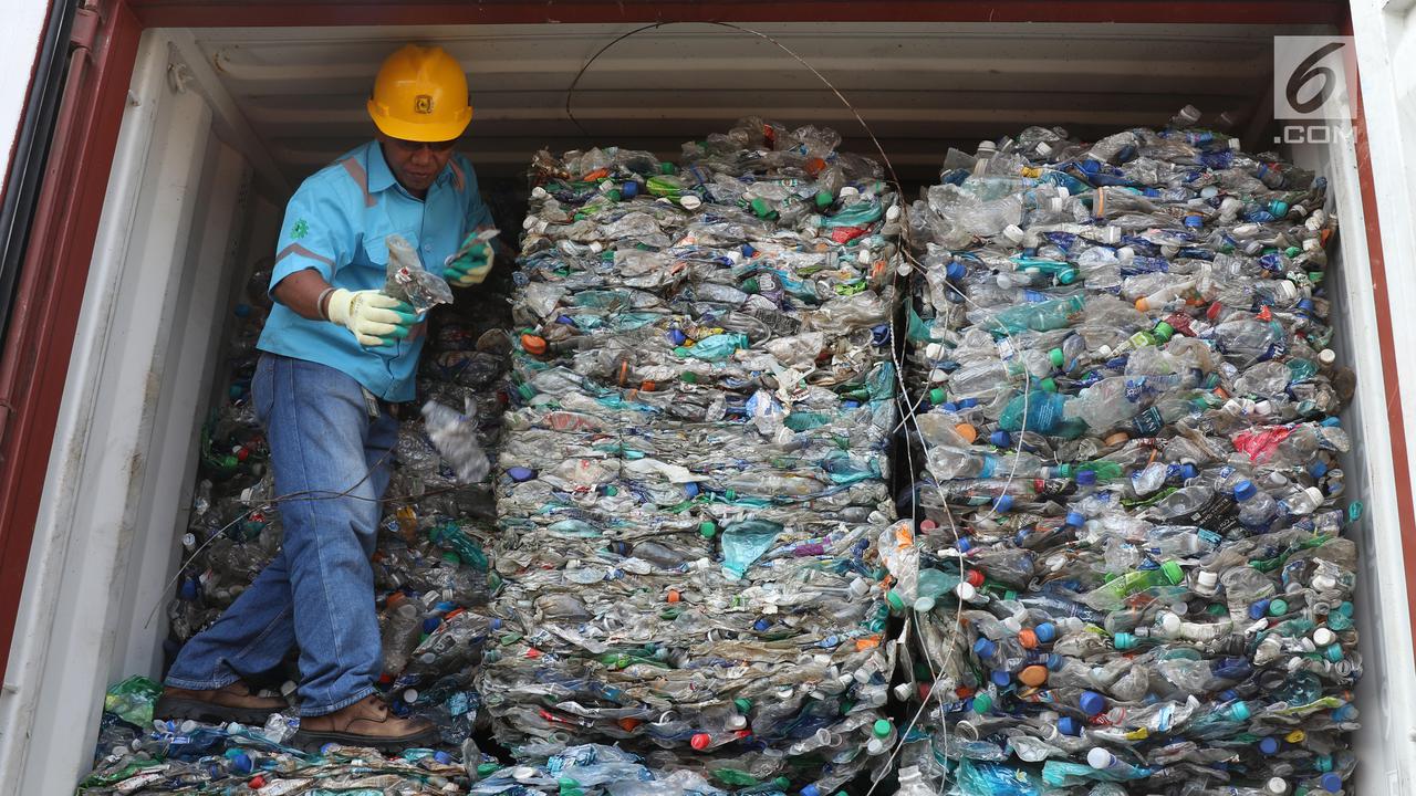Bea Cukai Kirim Balik 135 Ton Sampah Plastik ke Australia