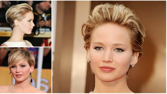 potongan rambut jennifer lawrence
