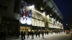 Stadion di negara Eropa Utara ini merupakan markas dari klub F.C. Copenhagen dan tim nasional sepak bola Denmark. (AFP/Daniel Sannum Lauten)