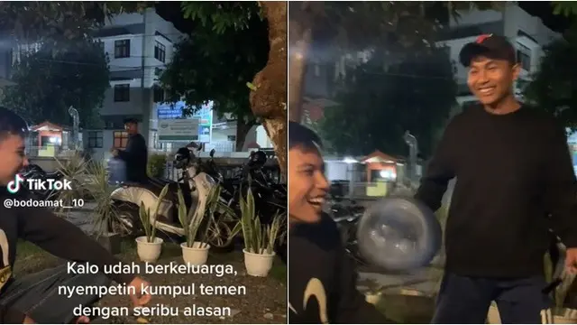 Takut Ketahuan Istri, Pria Ini Pura-Pura Beli Galon Demi Bisa Kumpul Bareng Teman