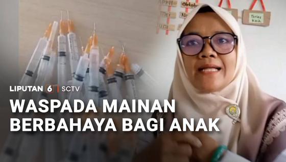 Mainan Squishy Berjarum Suntik di SD Lebak Disita, Diduga Limbah Medis