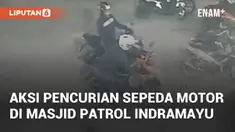 Terekam CCTV, pencurian sepeda motor terjadi di Masjid Jami Nurul Mu’minin. Pencurian ini terjadi pada Rabu (16/10/2024)