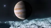 NASA sedang meneliti kandungan samudera bulan milik Jupiter, Europa, untuk memastikan tanda layak huni yang sama dengan Bumi.