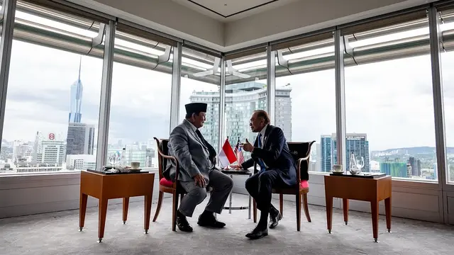 Prabowo Subianto dan Anwar Ibrahim/Instagram Prabowo Subianto