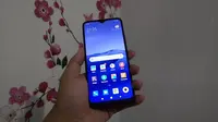 Tampila depan Redmi 9. (Liputan6.com/Agustinus M. Damar)