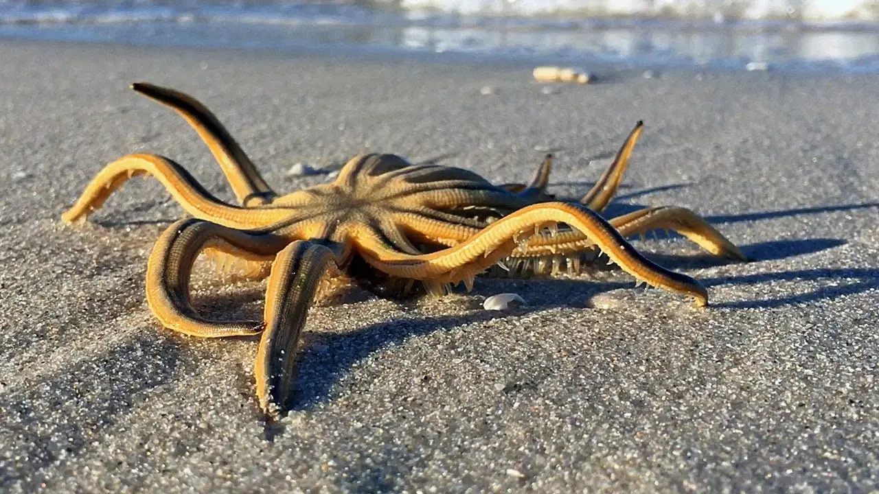 Bintang laut berjalan