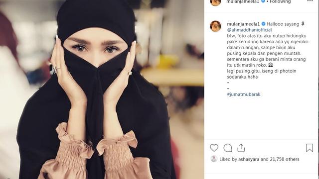 Mulan Jameela (Foto: Instagram/@mulanjameela1)