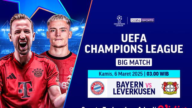 Bayern vs Leverkusen di Vidio