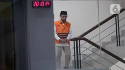Ishfah Abidal Aziz alias Gus Alex usai menjalani pemeriksaan lanjutan di Gedung Merah Putih Komisi Pemberantasan Korupsi (KPK), Jakarta, Rabu (13/5/2026). (Liputan6.com/Helmi Fithriansyah)