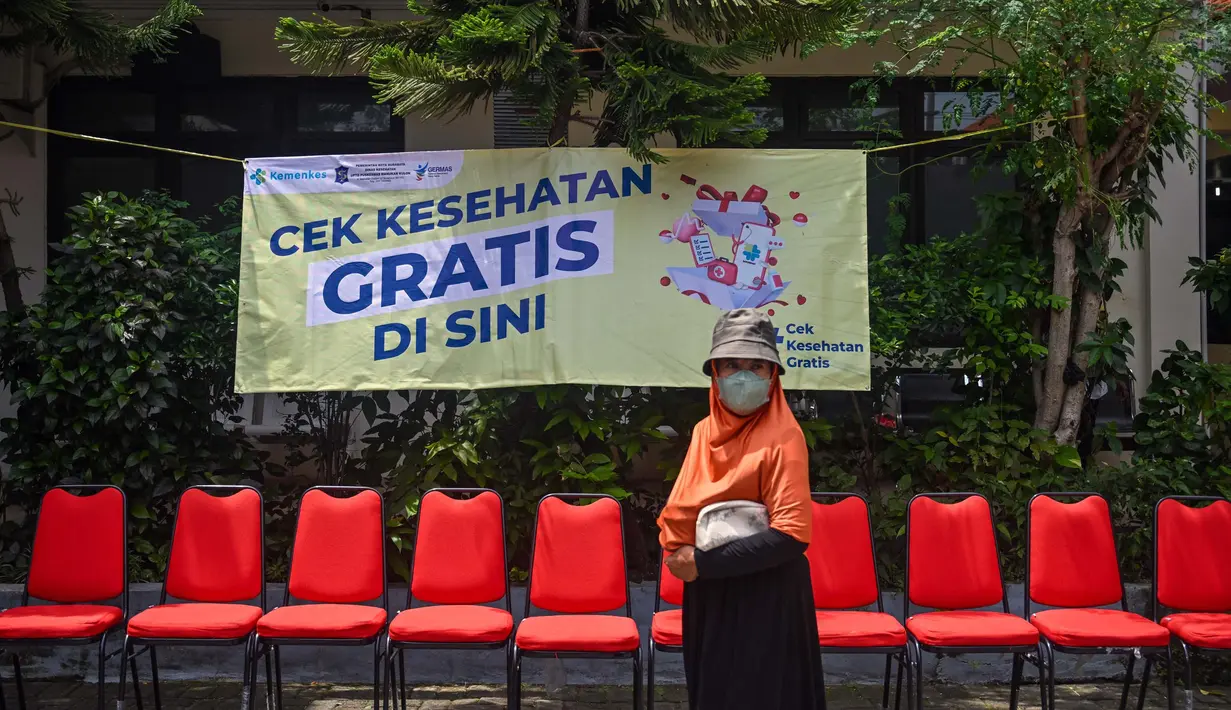Pemerintah memastikan pemeriksaan dilakukan secara bertahap berdasarkan kategori usia guna mendapatkan hasil yang lebih akurat. (JUNI KRISWANTO/AFP)
