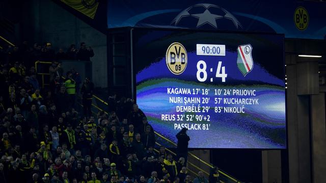 Borussia Dortmund Vs Legia Warszawa