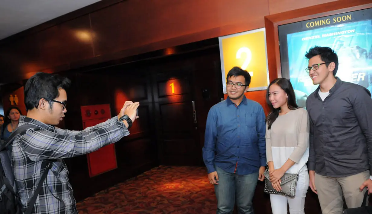 Film The Equalizer sudah tayang serempak sejak tanggal 24 September 2014, Jakarta. (Liputan6.com/Faisal R Syam)