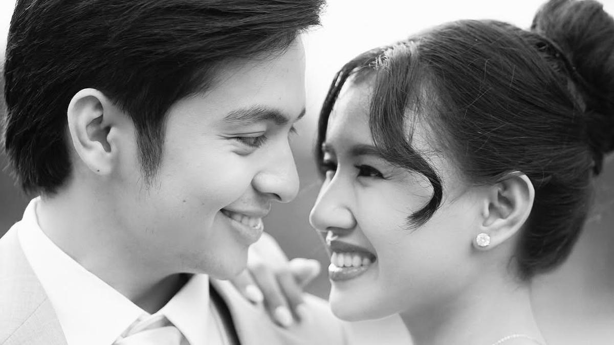 Gaya Klasik Romantis Angga Yunanda dan Shenina Cinnamon Saat Valentine di Lombok