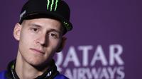 Pembalap Yamaha, Fabio Quartararo. (KARIM JAAFAR / AFP)