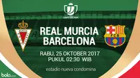 Susunan Pemain Real Murcia Vs Barcelona