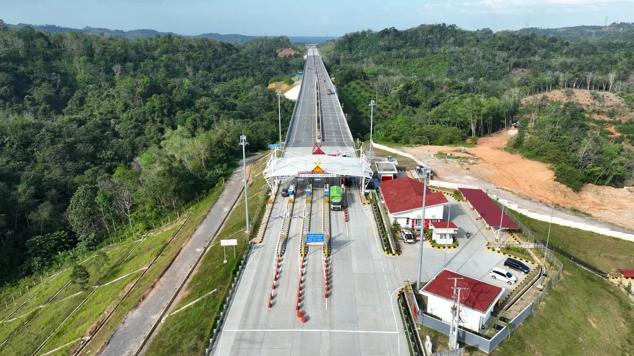 PT Hutama Karya (Persero) akan menerapkan tarif tol untuk ruas Jalan Tol Pekanbaru-Padang Seksi Bangkinang-XIII Koto Kampar. (Foto: Hutama Karya)