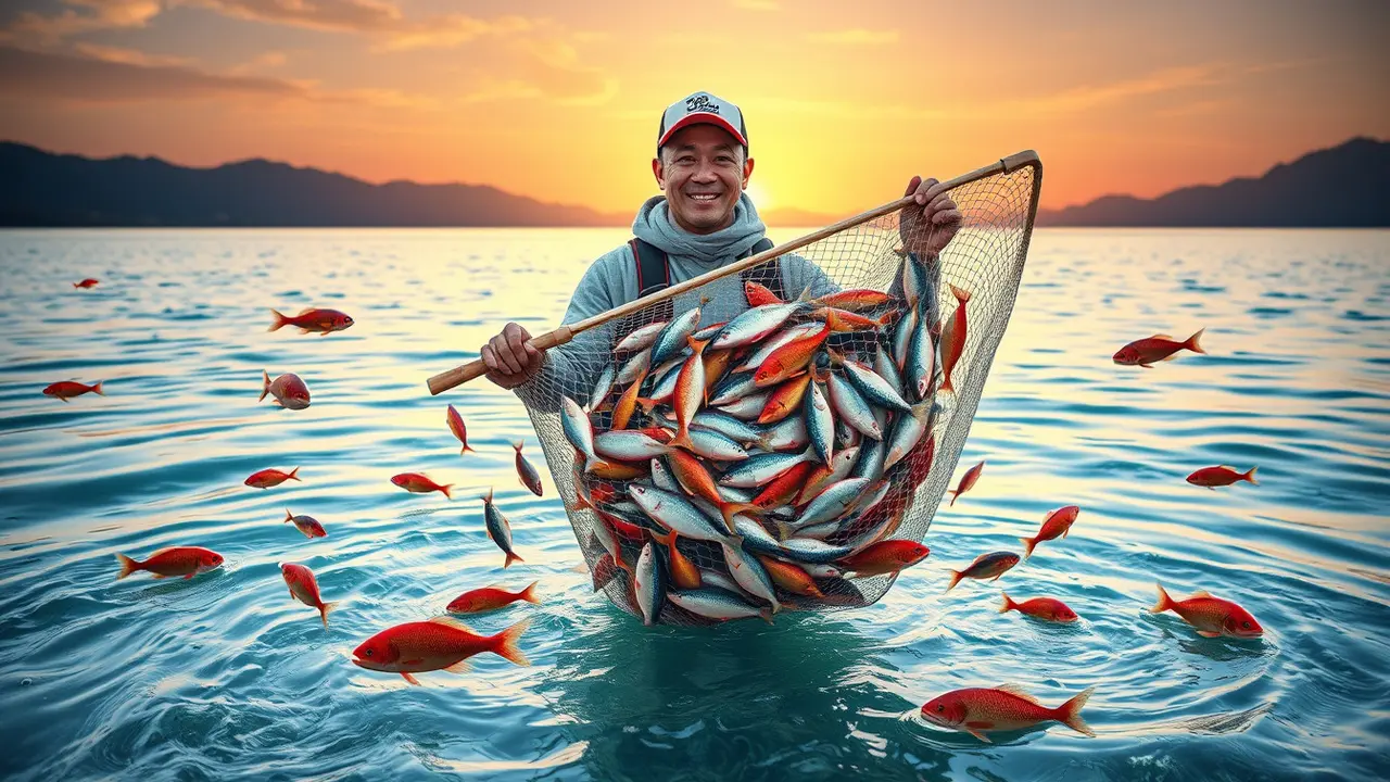 mimpi menangkap ikan banyak