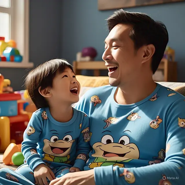 Ide Matching Outfits untuk Ayah dan Anak, Tampil Stylish