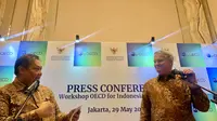 Menteri Koordinator Bidang Perekonomian, Airlangga Hartarto saat konferensi pers, Rabu (29/5/2024). (Foto: Kemenko Perekonomian)