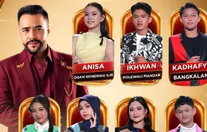 Dangdut Academy 8 Top 42 Group 2, Anisa Ogan Komering Ilir Tersenggol