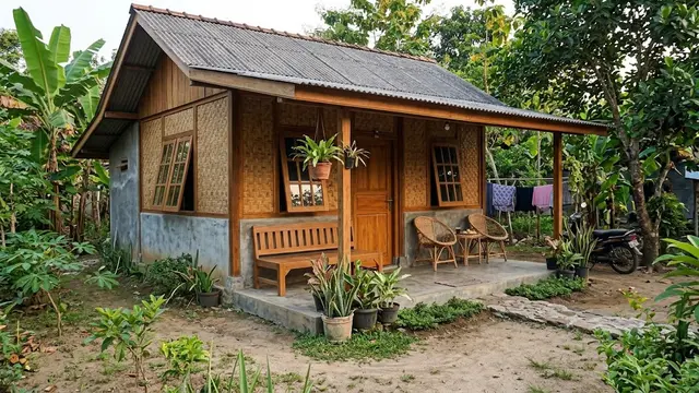 9 Model Rumah Desa Low Budget yang Nyaman dan Enak Dipandang, Inspirasi Hunian Sederhana