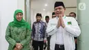Plt Ketua Umum PPP Muhamad Mardiono mengatakan keputusan untuk mengusung Khofifah-Emil diambil setelah mendengarkan masukan dari sejumlah tokoh, serta usulan DPW PPP Jawa Timur. (Liputan6.com/Angga Yuniar)