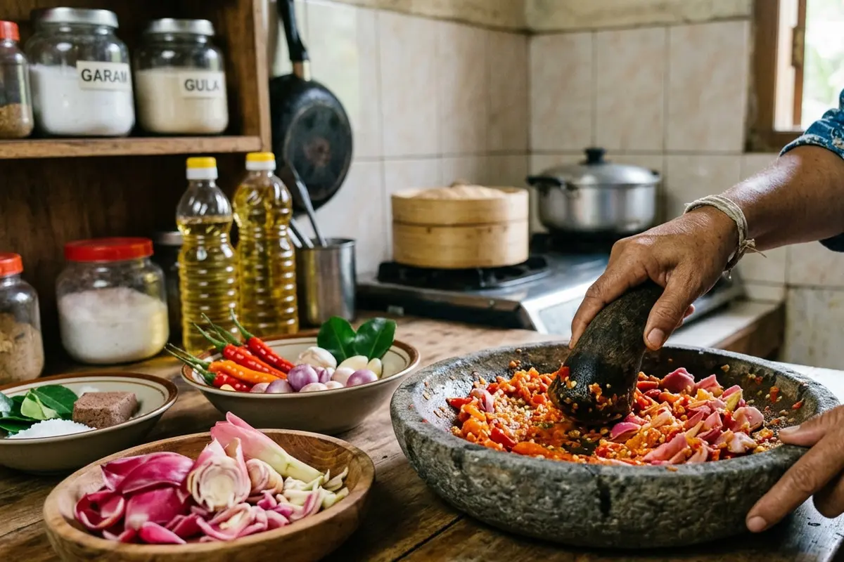 Cara Membuat Sambal Kecombrang Tanpa Bau Langu