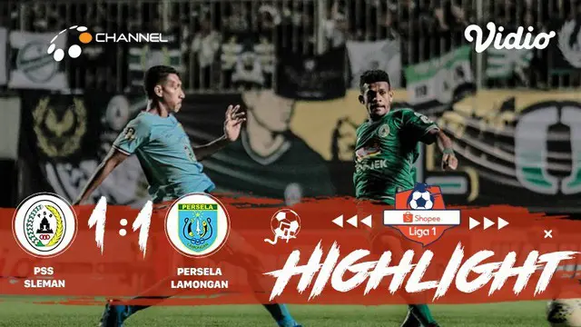 PSS Sleman VS Persela Lamongan Full Highlight | Shopee Liga 1
