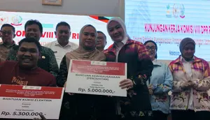 Kemensos Salurkan Bantuan Sosial Rp 544 Miliar di Sulawesi Selatan