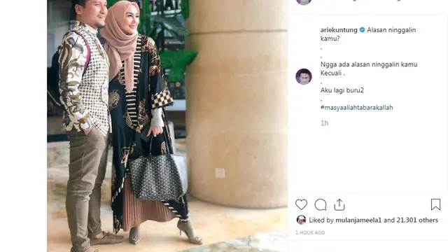 Arie Untung (Foto: Instagram)