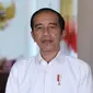 Presiden Joko Widodo (Jokowi) memberikan keterangan pers tentang pengembangan dan pembuatan vaksin COVID-19 harus ikuti prosedur dan kaidah ilmiah di Istana Kepresidenan Bogor, Jawa Barat, Jumat (12/3/2021). (Biro Pers Sekretariat Presiden)