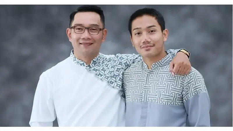 Potret Kebersamaan Ridwan Kamil dan Emmeril Khan Mumtadz alias Eril