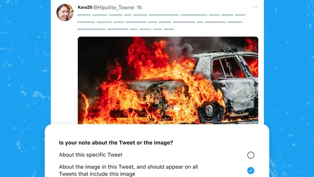Fitur Twitter Notes on Media