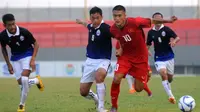 Striker Vietnam U-16, Dinh Thanh Thung akan jadi pemain yang membahayakan Timnas Indonesia U-16. (Twitter/ASEAN Football)