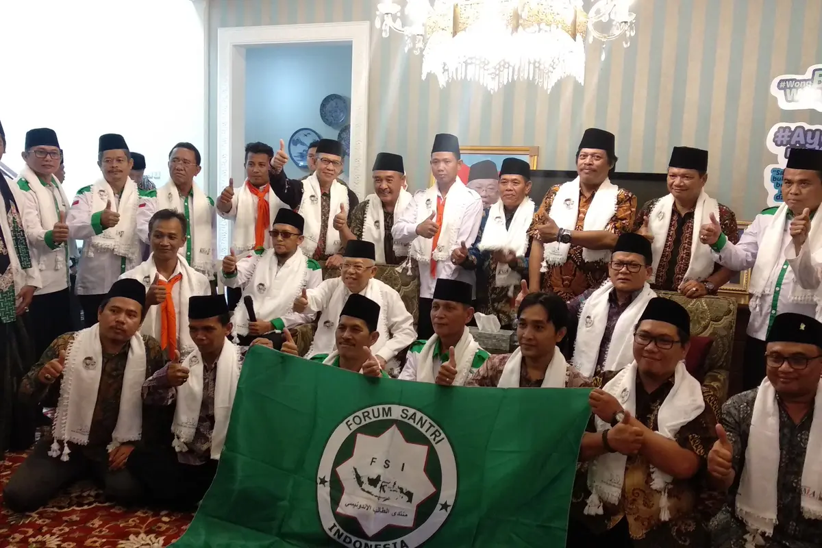 Forum Santri Indonesia Beri Dukungan ke Ma'ruf Amin