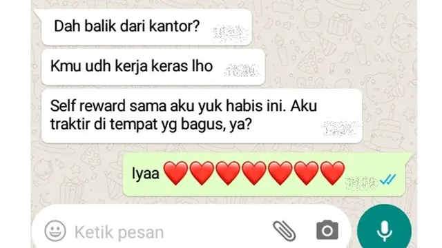 6 Chat Bahas Self Reward Melepas Penat Ini Bikin Senyum