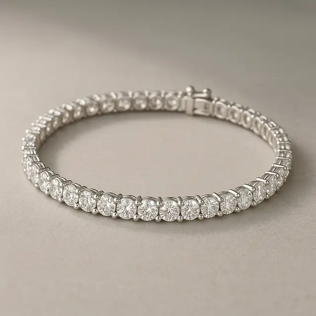 Model Gelang Tennis yang Klasik dan Mewah (Image by ChatGPT)