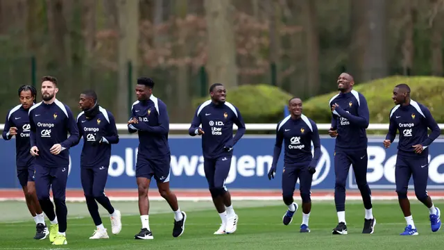 Timnas Prancis Memulai Latihan Bersama