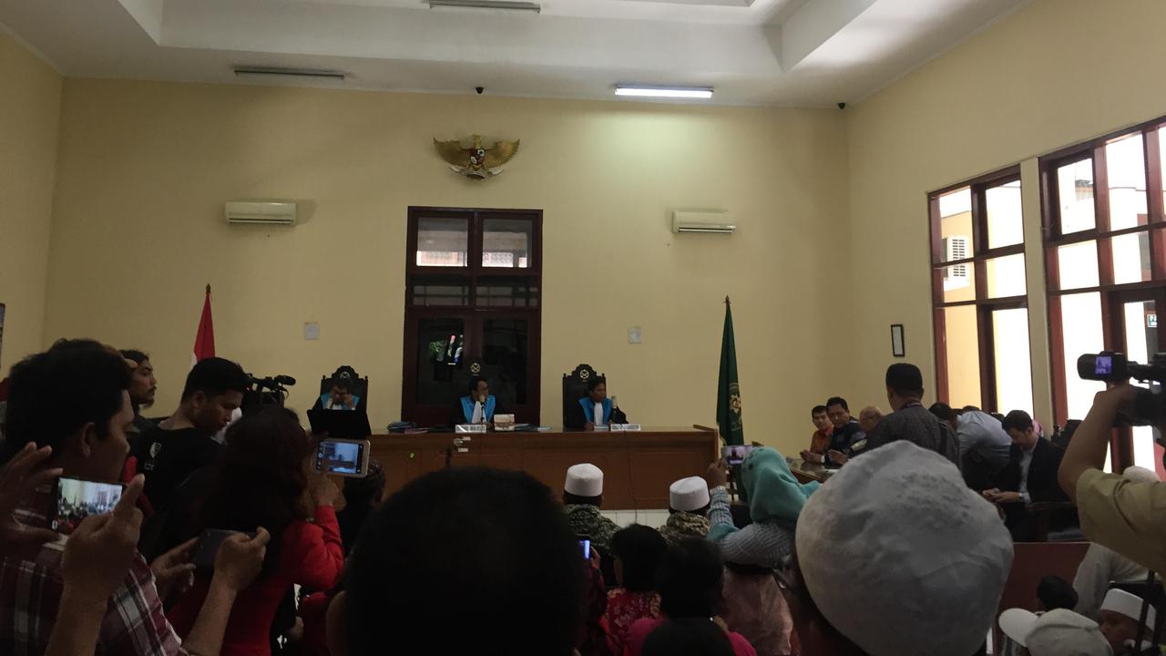Sidang gugatan HTI di PTUN Jakarta
