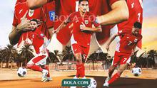 Timnas Indonesia - Ilustrasi Timnas Main di Arab Saudi dan Qatar (Bola.com/Adreanus Titus)