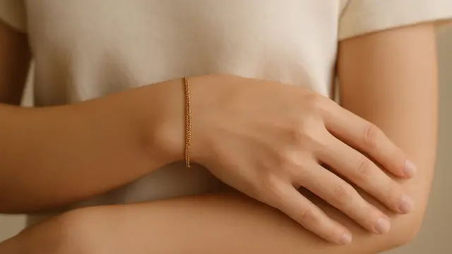 Model Gelang Emas Rantai 2025