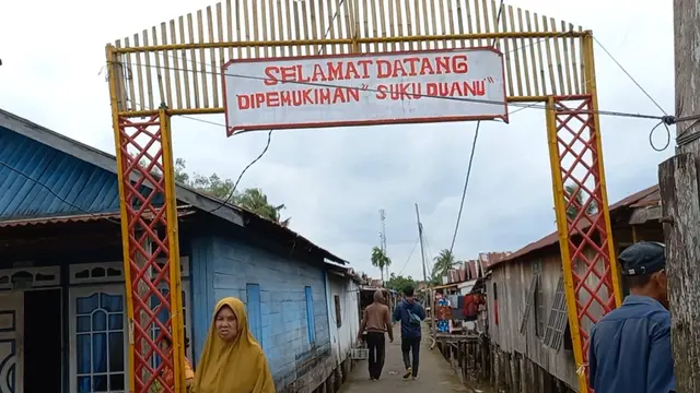 Permukiman Suku Duano di Tanjab Timur Jambi