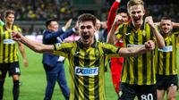 Kairat Almaty, klub&nbsp;Kazakhstan lolos ke Phase League Liga Champions 2025/26 setelah mengalahkan Celtic, Rabu dini hari WIB (27-8-2025). (Dok. uefa.com)