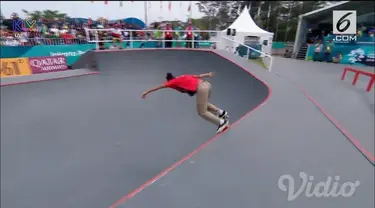 Skateboarder Indonesia kelas men's park menyumbangkan 2 medali untuk kontingen Indonesia. 1 medali perak dan 1 medali perunggu masuk ke capaian medali Indonesia.