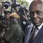 Jose Eduardo dos Santos, mantan presiden Angola meninggal di Spanyol pada 8 Juli 2022.(Themba Hadebe, AP)