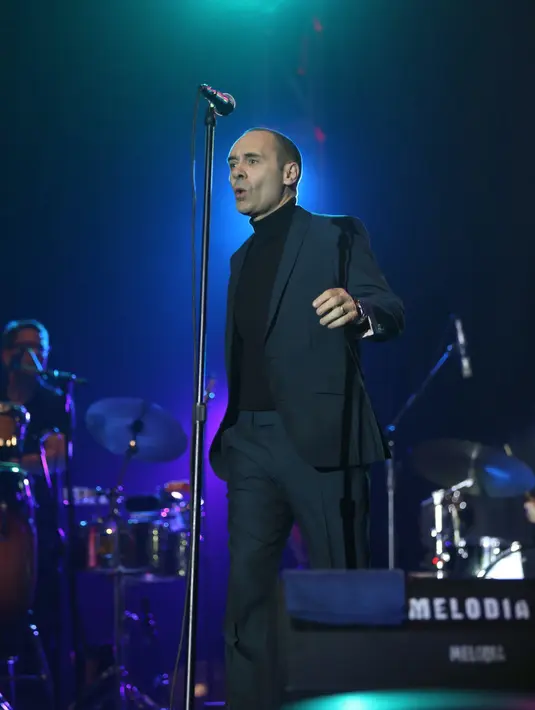 Penampilan enerjik dan mengajak para penonton untuk berdansa bersama. (Andy Masela/Bintang.com)