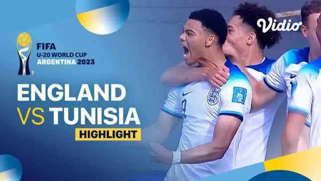 Berita video highlights laga Grup E Piala Dunia U-20 2023 antara timnas Inggris U-20 melawan timnas Tunisia U-20 yang berakhir dengan skor 1-0, Selasa (23/5/2023) dini hari WIB.