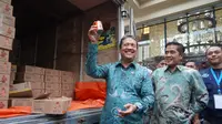 Kementerian Kelautan dan Perikanan (KKP) menebar 10.000 ikan kaleng di Yogyakarta. Ini menyasar tempat seperti pondok pesantren hingga masjid. (dok: KKP)