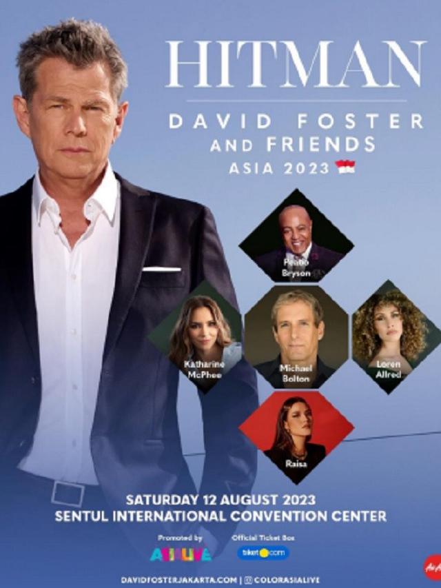 David Foster Akan Menggelar Konser di Indonesia